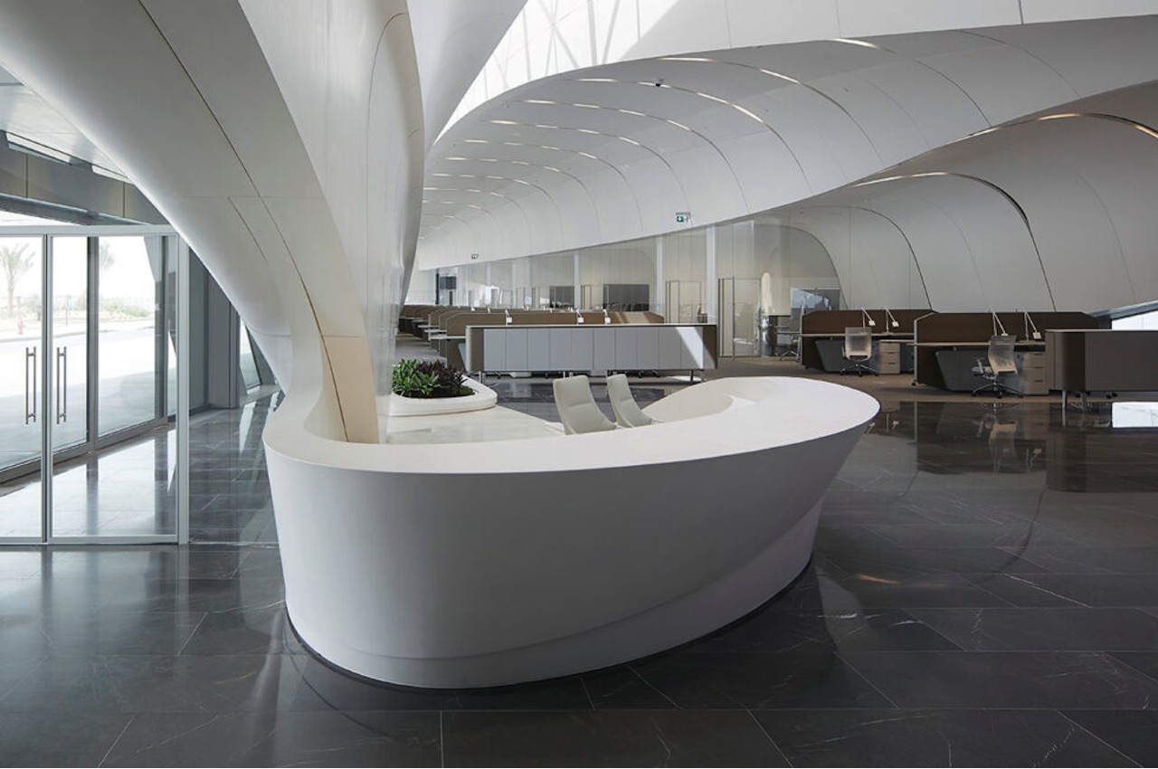 Zaha Hadid Architects BEEAH Headquarters Interiors Auditorium
