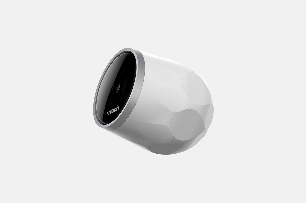 #Mini Home Camera’s unusual shape and contours offer the right balance
