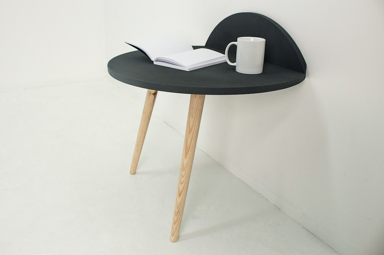 #InsTable Side Table only comes with two legs but can be kept upright