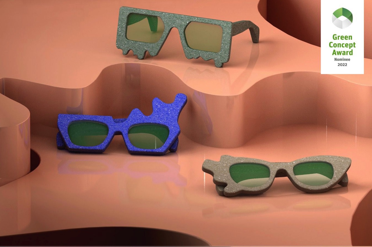 #CyanoFabbrica Sunglasses Frames are made out of bacteria
