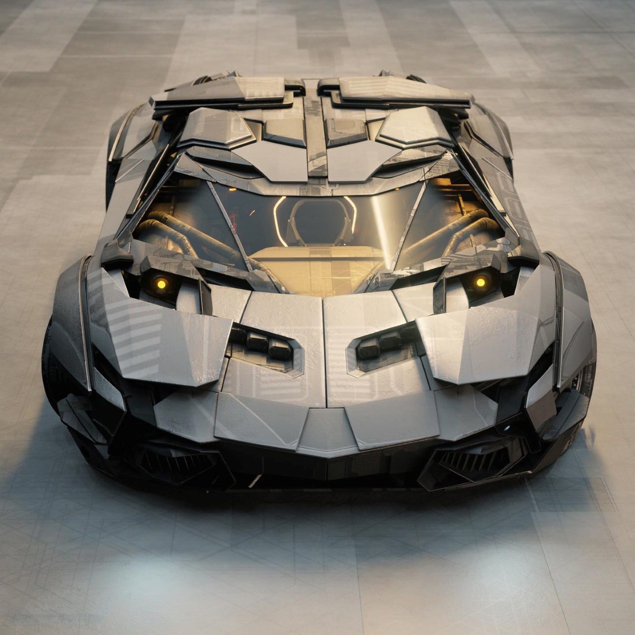 If Batman drove a Lamborghini, it would almost certainly look like this  modded beast - Yanko Design