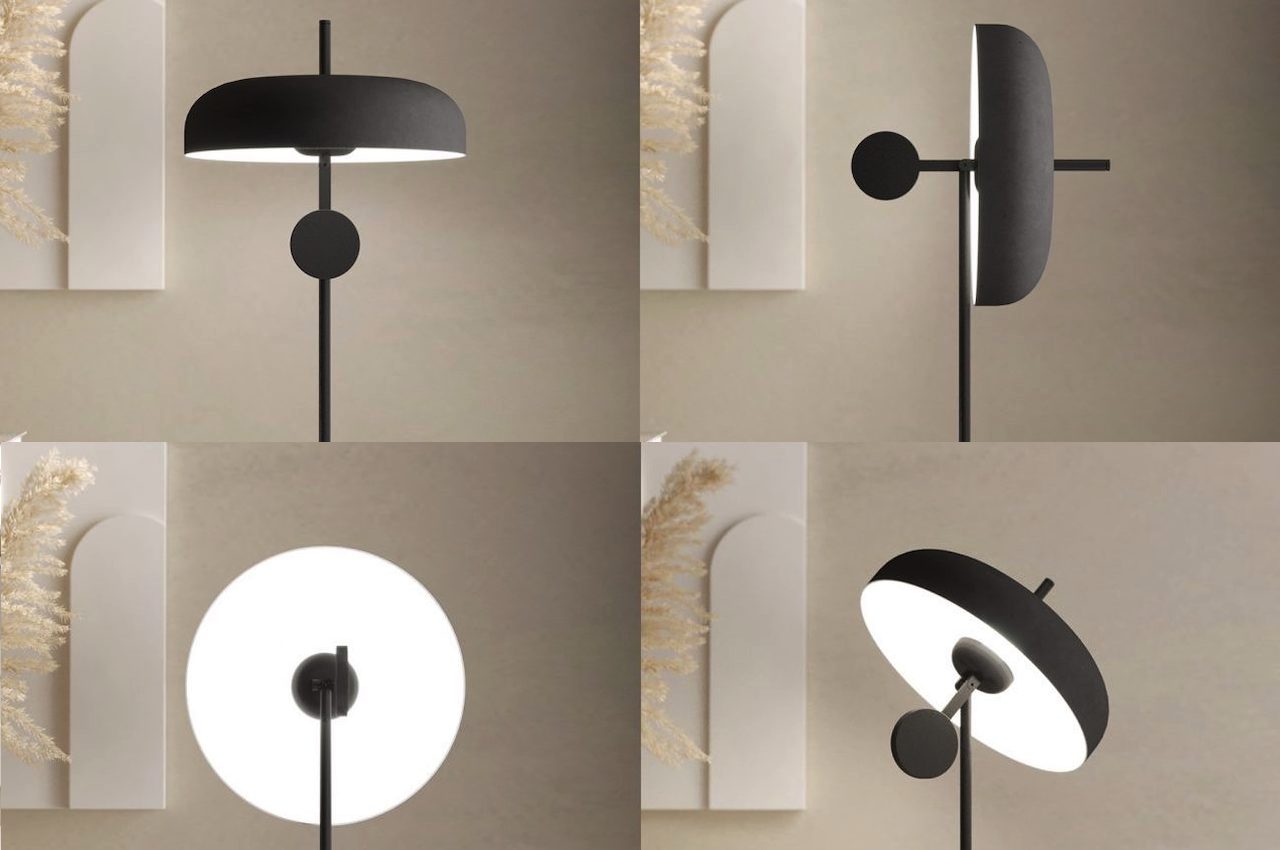 #Pendulum Lamp elegantly tilts and rotates around its axis