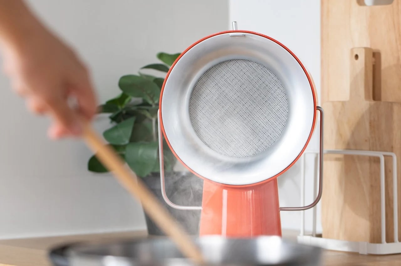 AirHood portable range hood promises worry-free cooking by keeping oils and  smells away - Yanko Design
