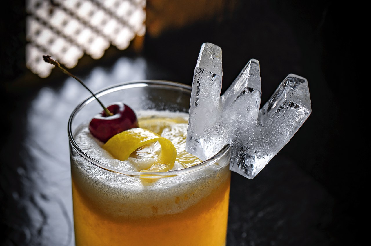 This 'ice embosser' lets you completely upgrade your cocktail game