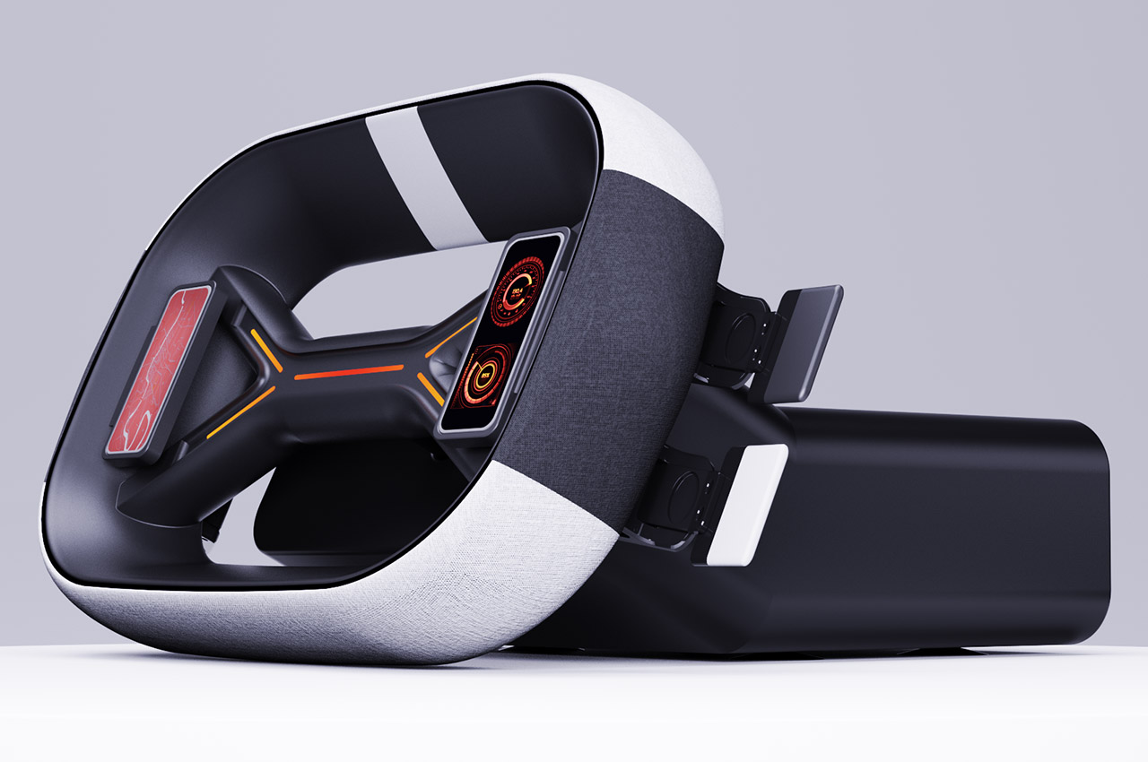 #A customizable racing wheel that’ll fit future hypercar consoles like a charm