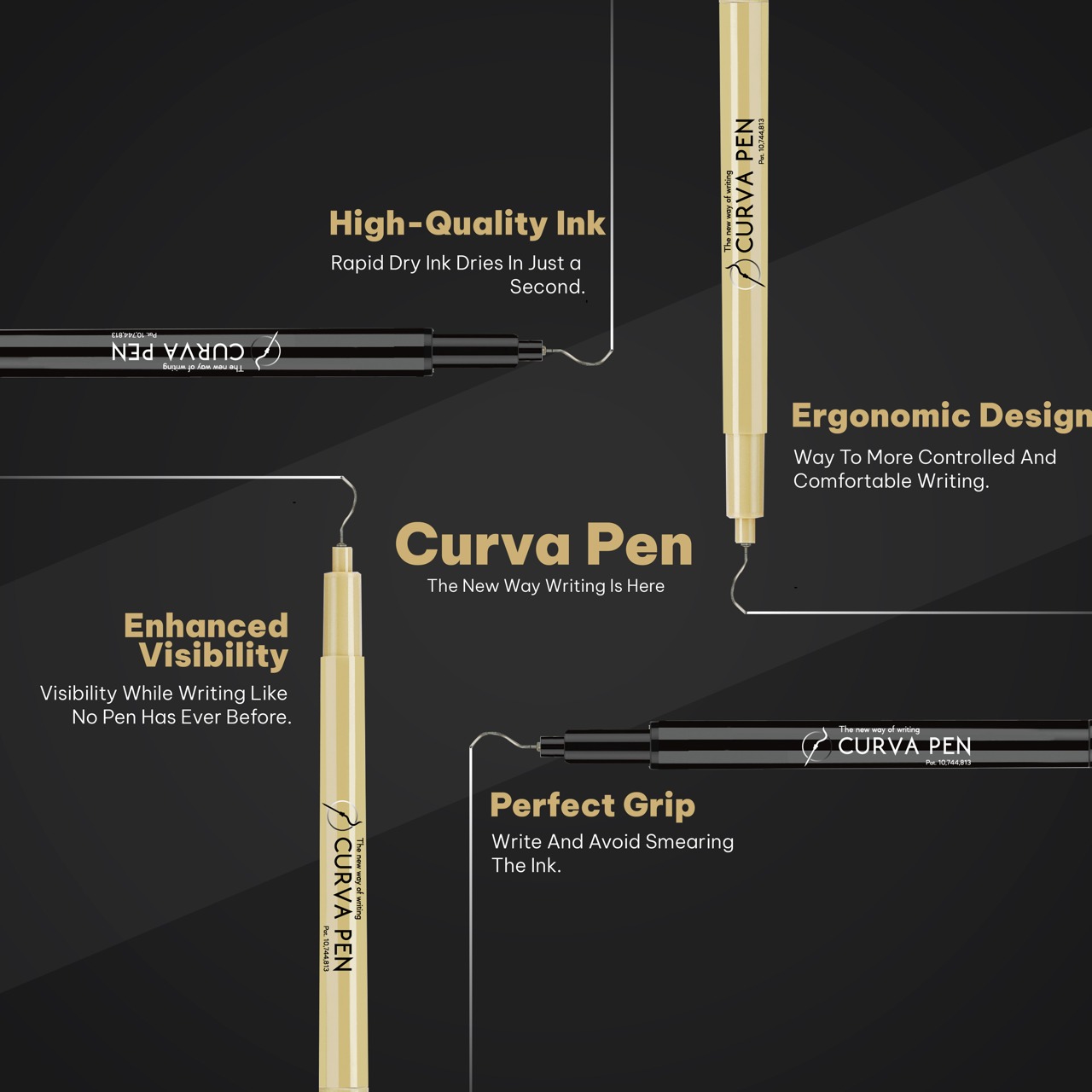 Curva Pen is designed to get you hooked into loving writing again