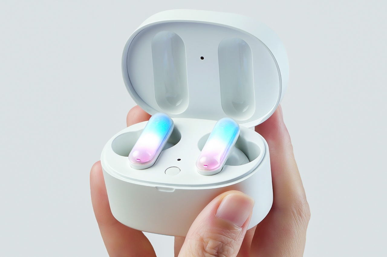 GPods TWS earbuds use light control to let your unique soul shine through - Yanko Design