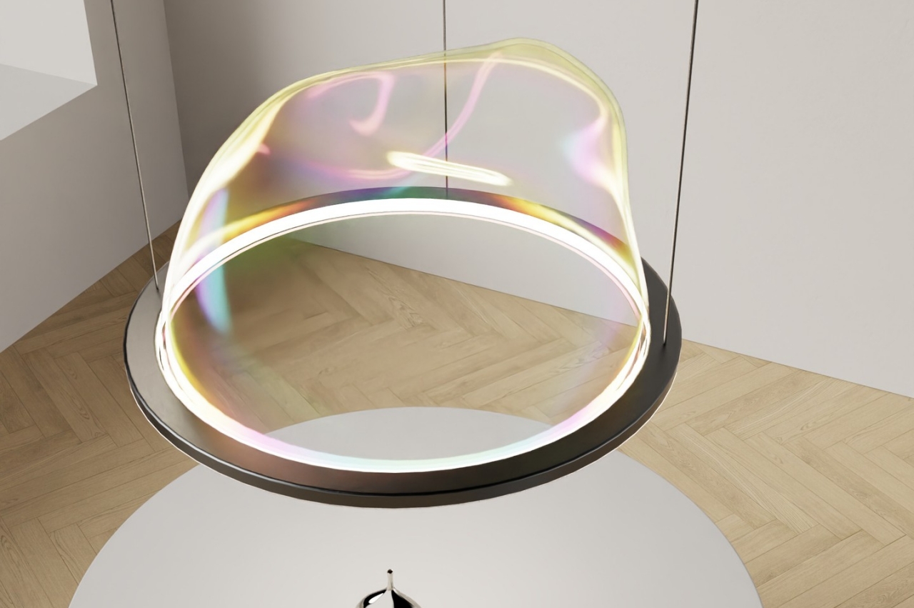 #Air-Shape is a lamp design idea that will give any room a dreamlike atmosphere