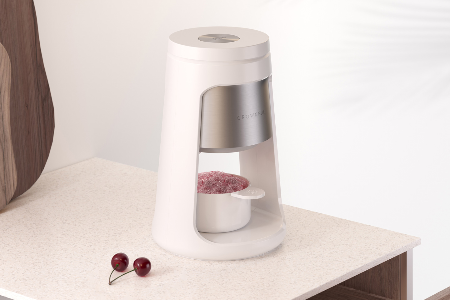 #This Keurig-style appliance dispenses shaved-ice desserts and slushies on demand!