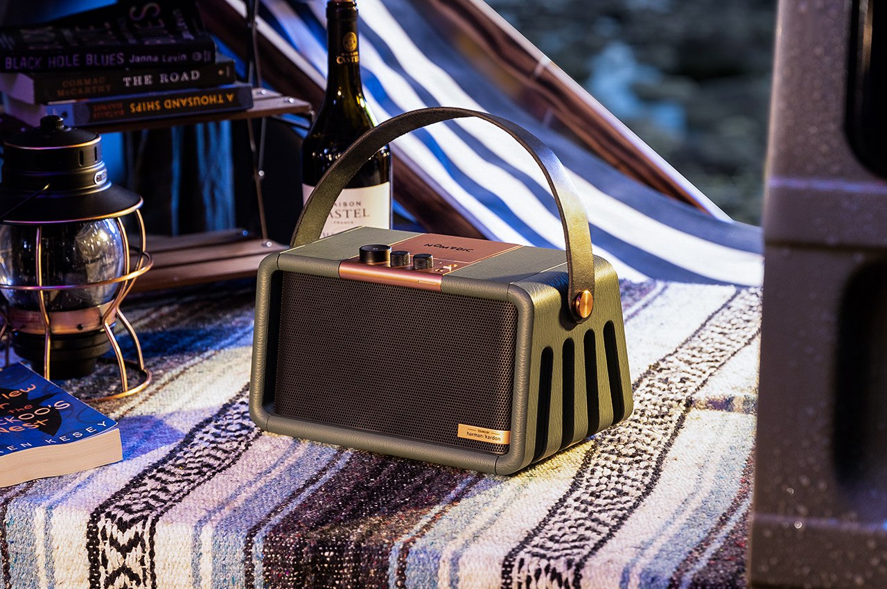 #X300 portable projector and speaker adds a vintage twist to entertainment