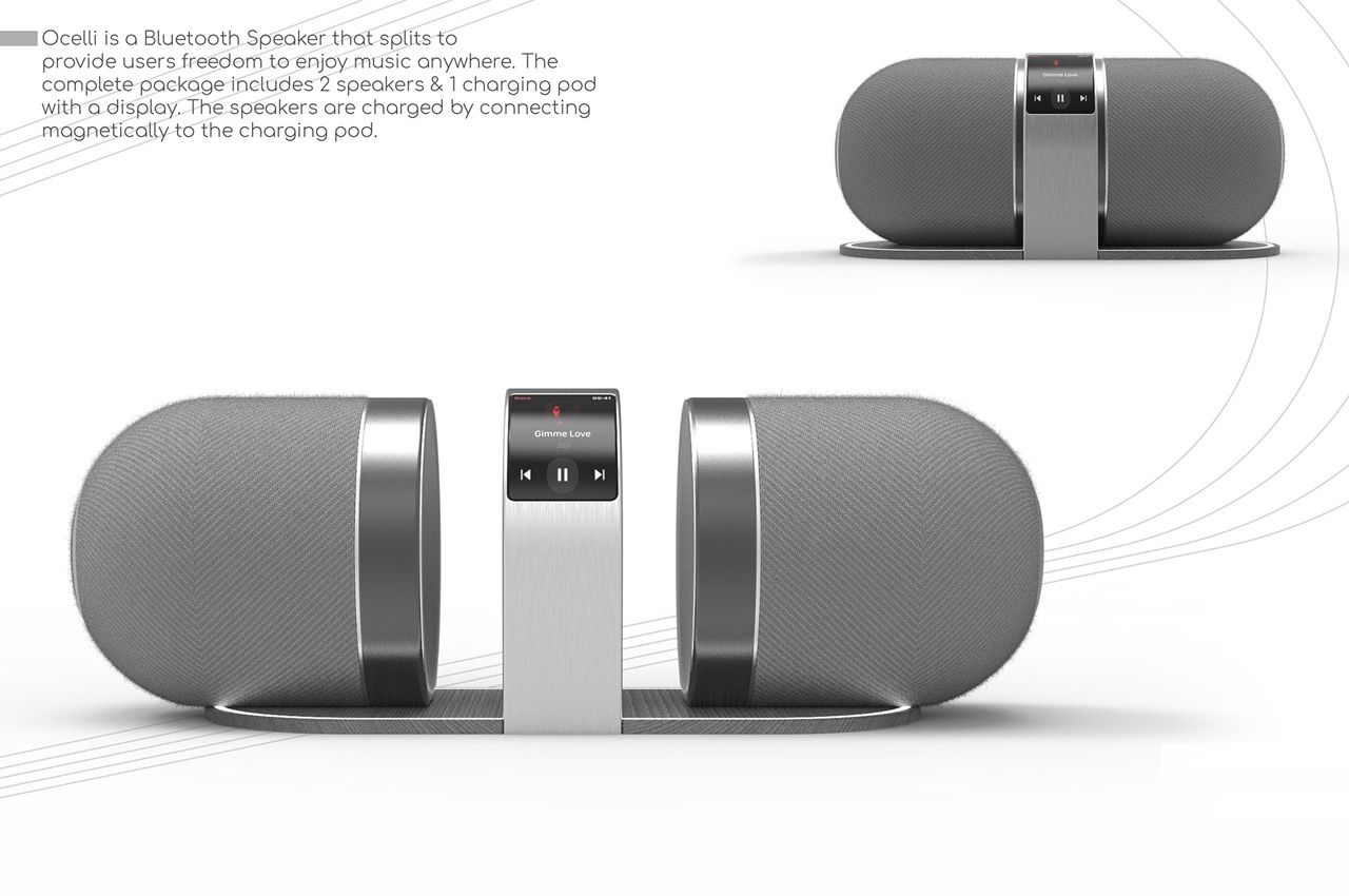Plug-in Bluetooth speaker brings high-quality audio anywhere there's a power  socket - Yanko Design