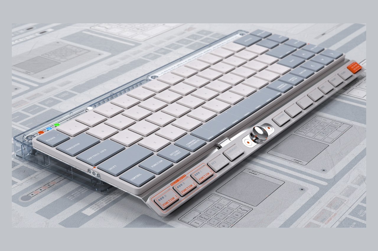 futuristic computer keyboards