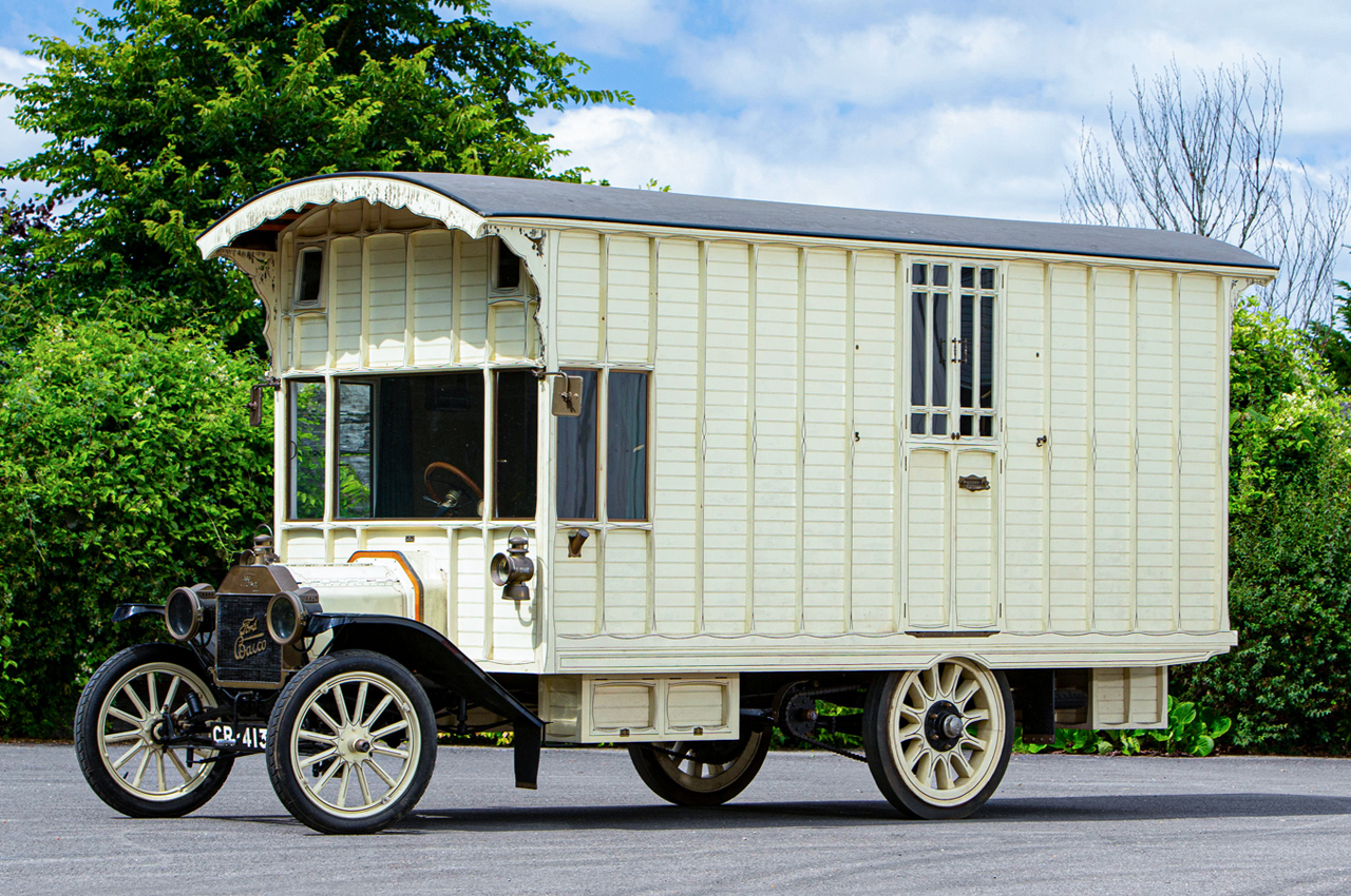 Oldest Known Motorhome Based On 1914 Ford Model T Chassis Celebrates