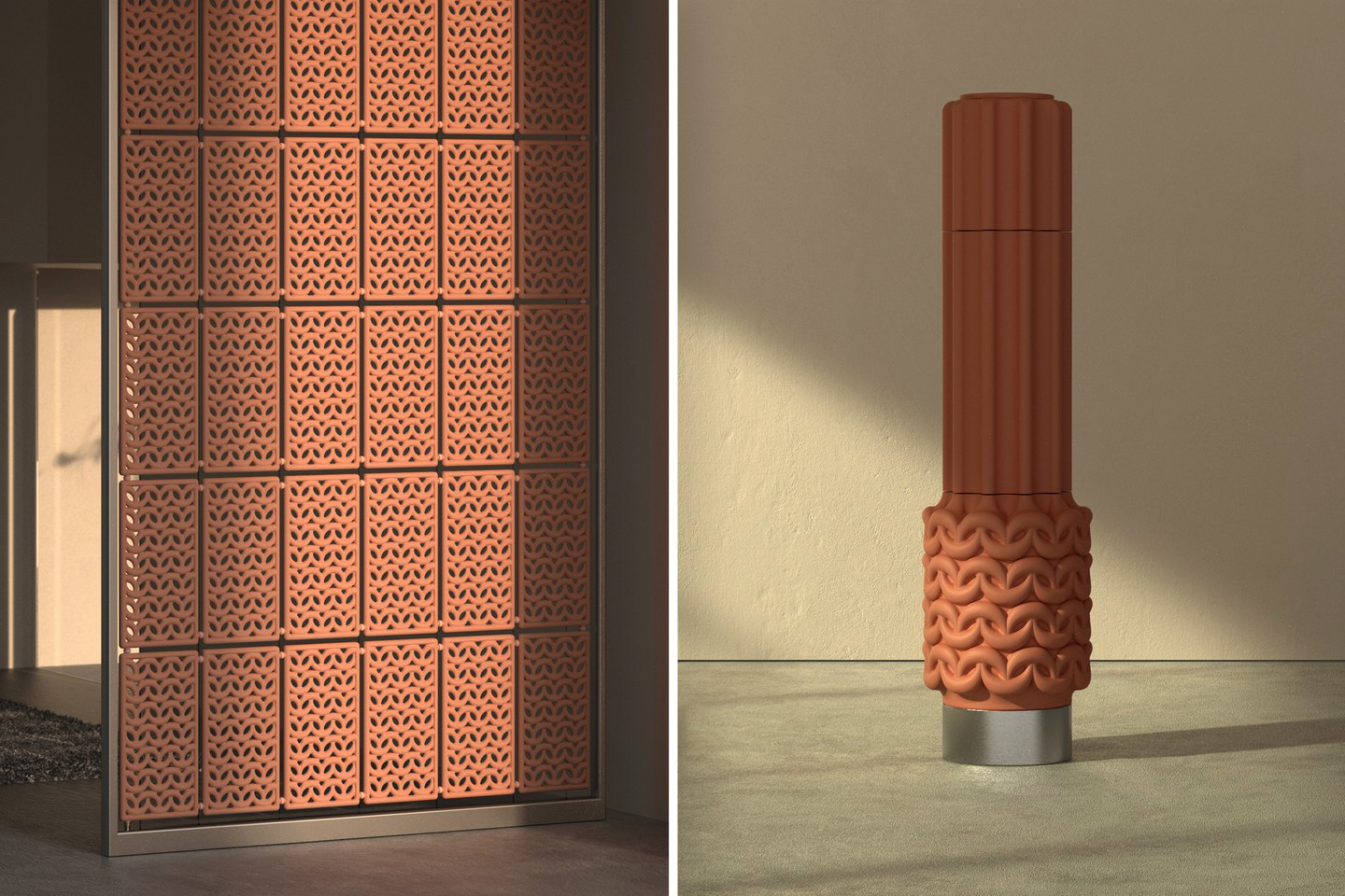 #Natural energy-free air conditioner uses the cooling properties of terracotta to regulate temperatures