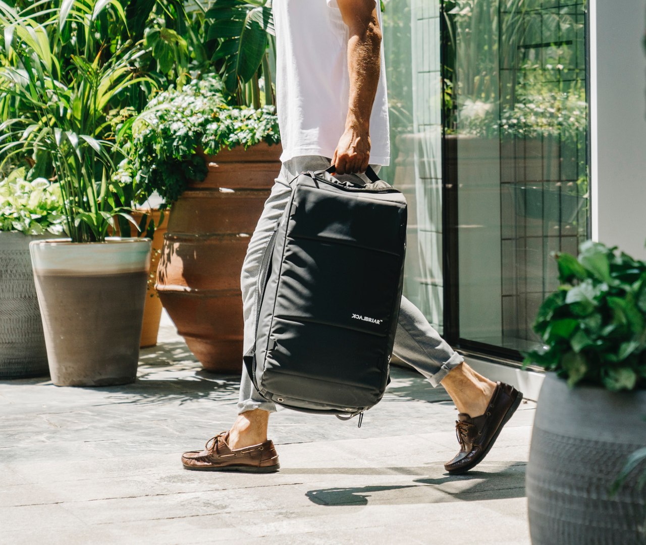 This trendy duffel backpack will be your ultimate travel partner ...