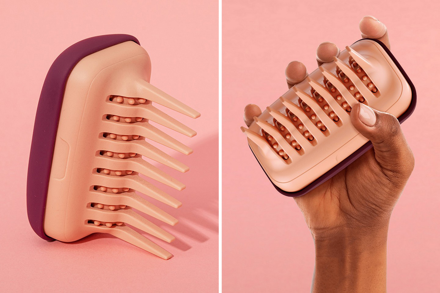 #This ‘rolling hairbrush’ helps detangle extremely frizzy hair while also evenly applying haircare products