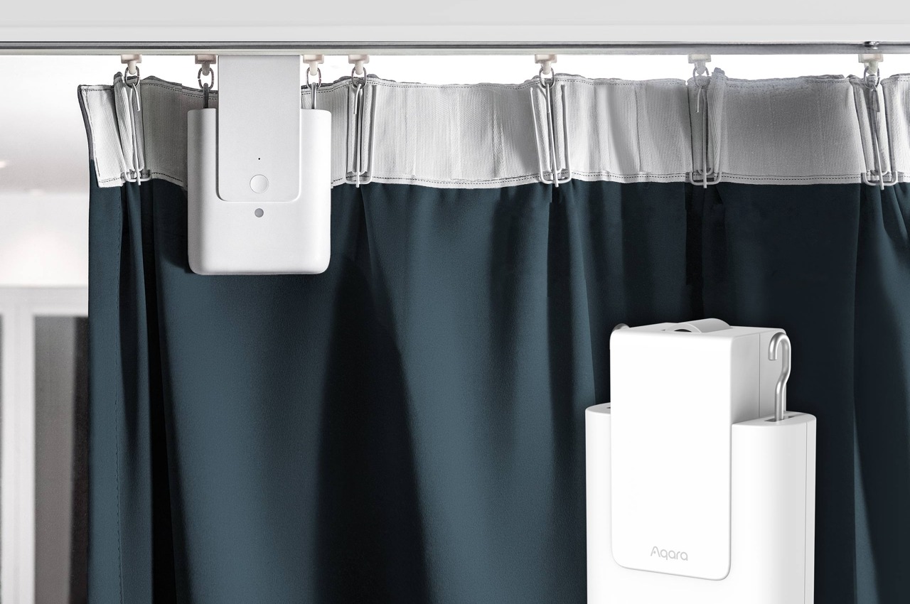 #Aqara’s Curtain Drivers let you automatically open and shut your curtains using voice commands