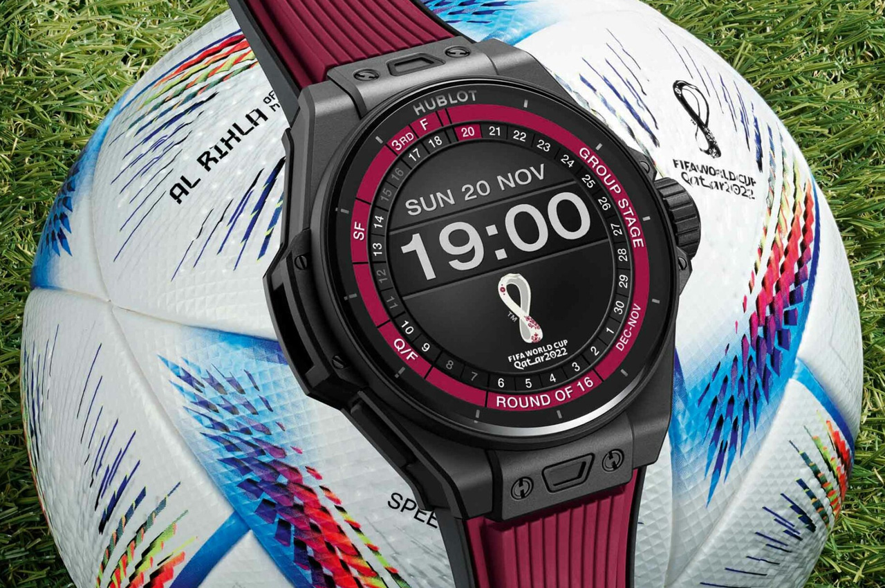Hublot adds time and function to football with Big Bang e FIFA World Cup  Qatar 2022 smartwatch - Yanko Design