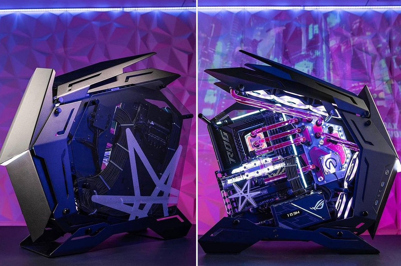 This alien-inspired PC case mod exposes powerful innards in the most ...