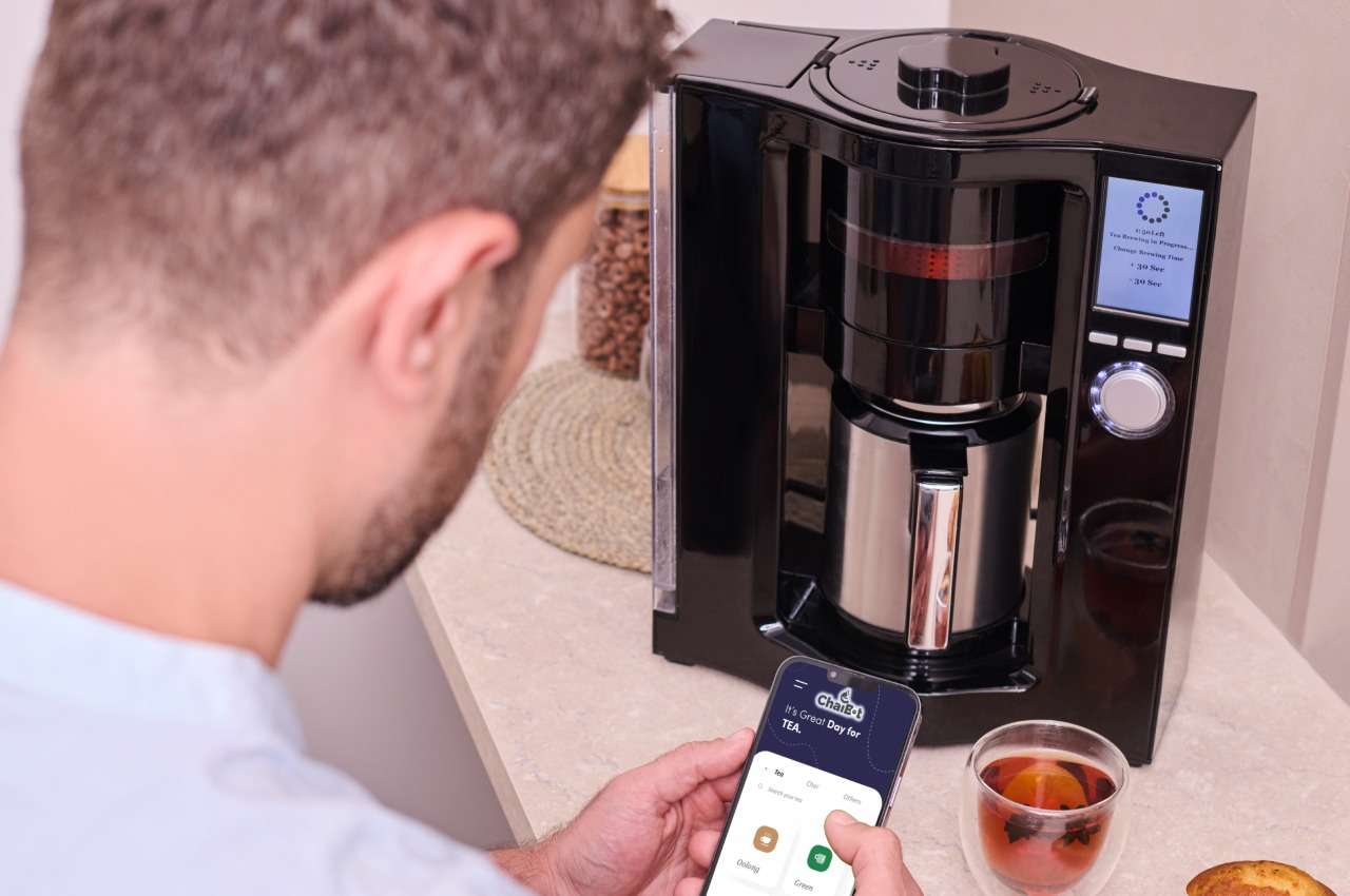 ChaiBot is the world’s first automated tea-brewing machine that perfectly makes tea, chai, and even matcha - Yanko Design