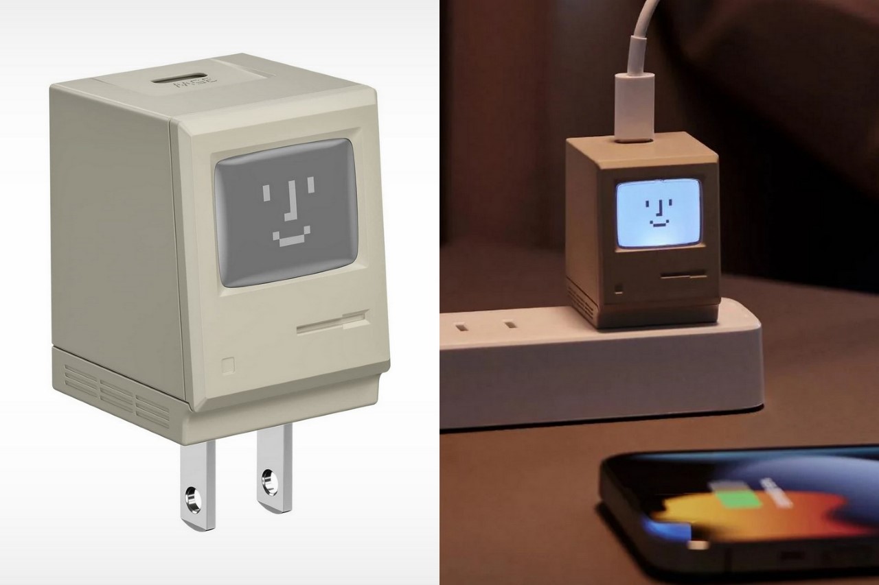 #Shargeek’s tiny 35W GaN fast charger is an adorable retro throwback for all Apple fans!