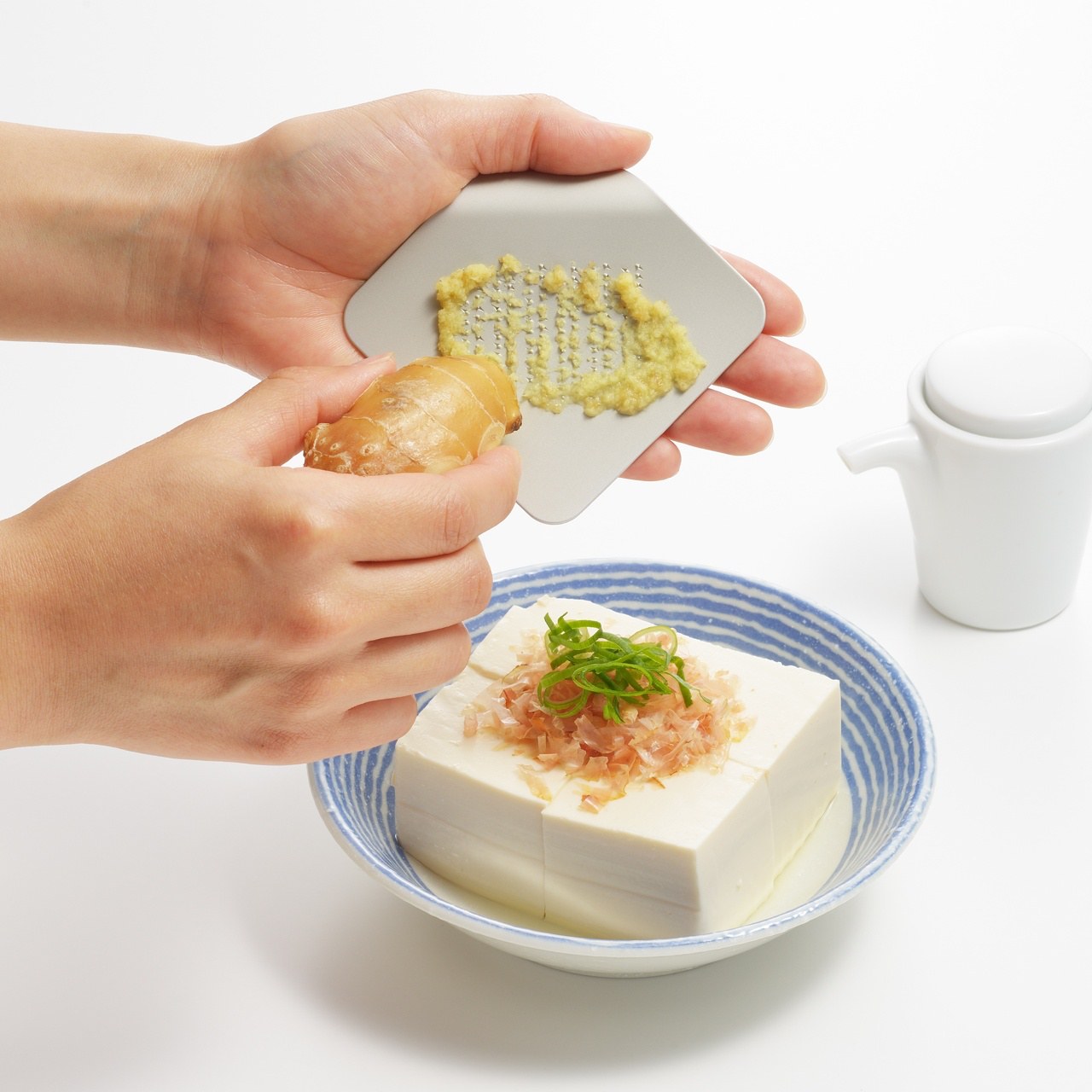 Home Basics Meridian Mini Handheld Cheese Grater, Indigo, FOOD PREP