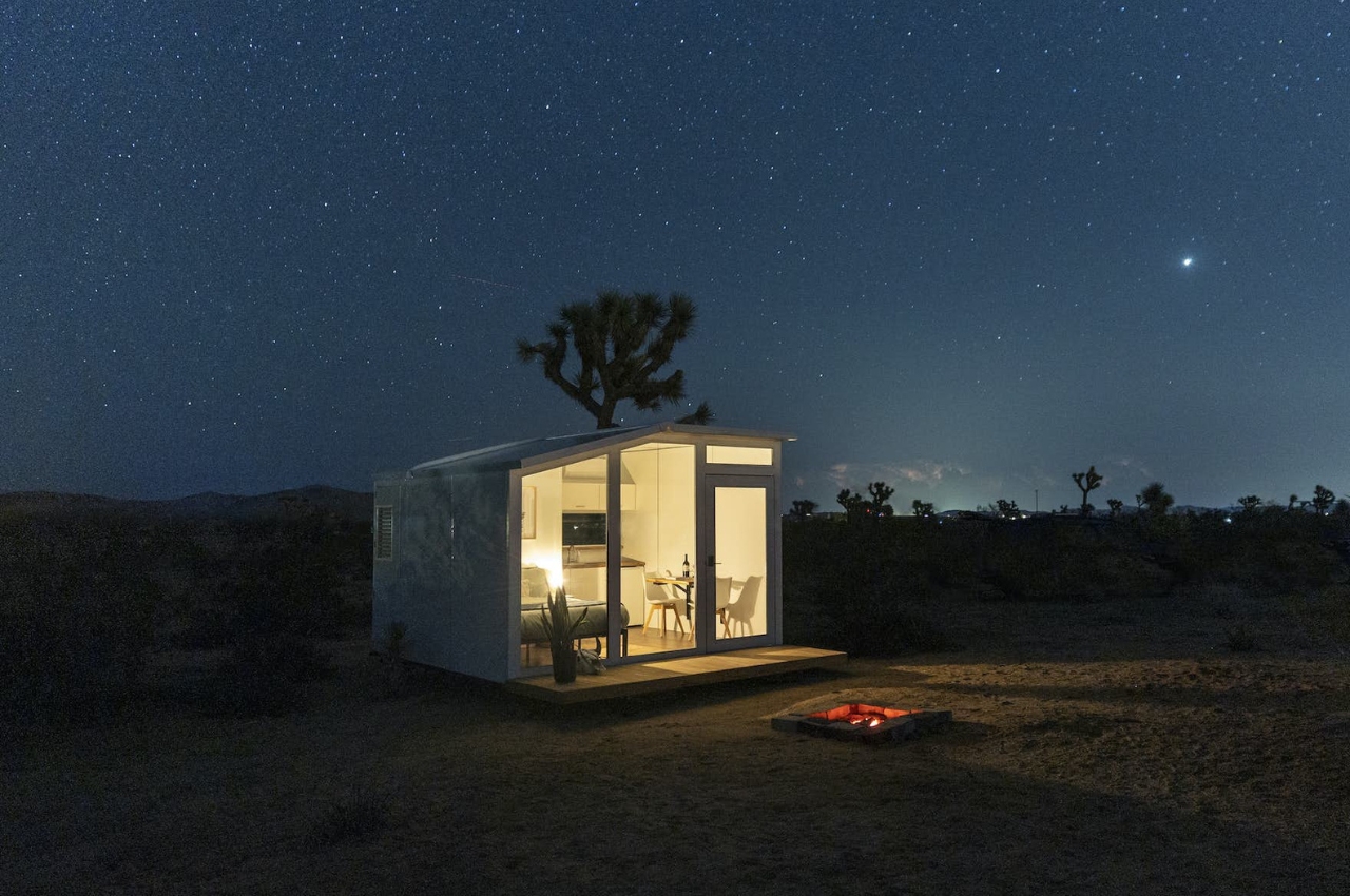 #Tiny, prefab, foldable house is a dream for nomads