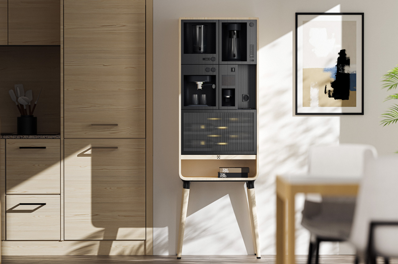 #This premium hub concept by Electrolux is an essential for organizing kitchen appliances in modern homes