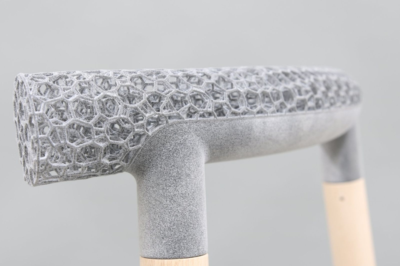 #These 3D printed chairs bring an element of flexible, sustainable options to your living room