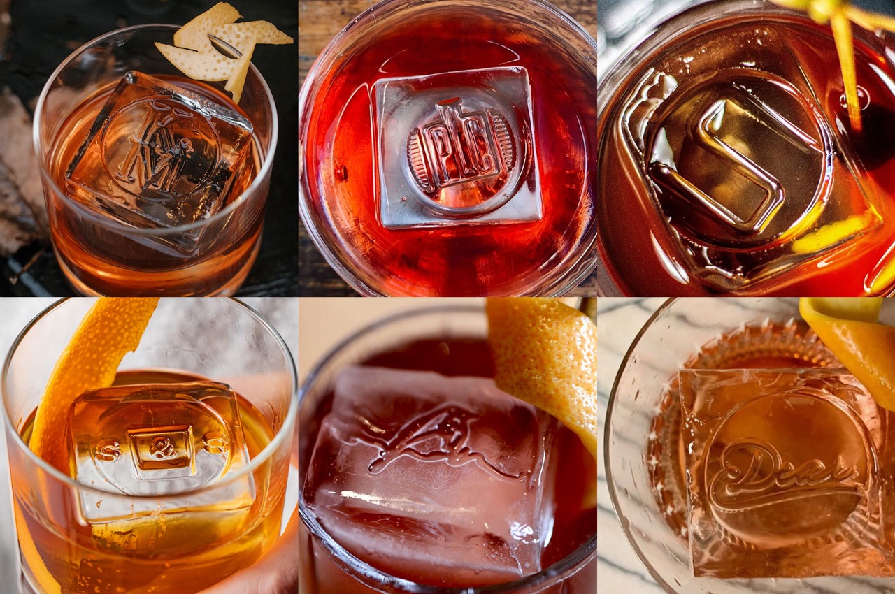 Ice Cube Stamp, Monogrammed Ice Cubes