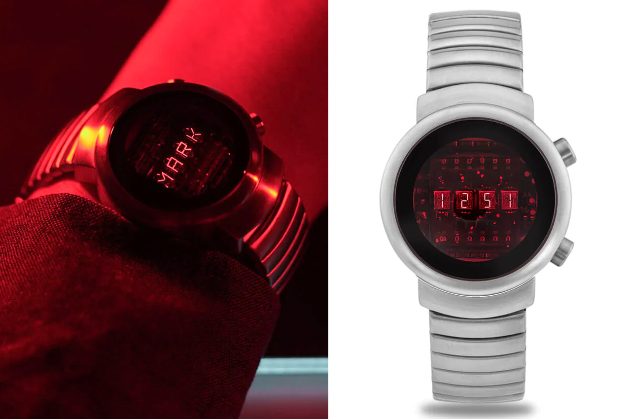Unique LED Watch | Console Wood | Tokyoflash Japan