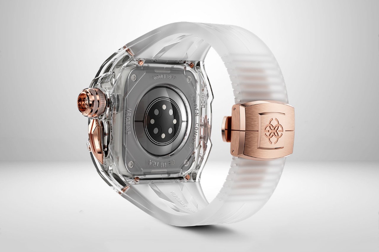 Apple Watch Ultra case with transparent crystal design turns your  smartwatch into a stunning jewel - Yanko Design