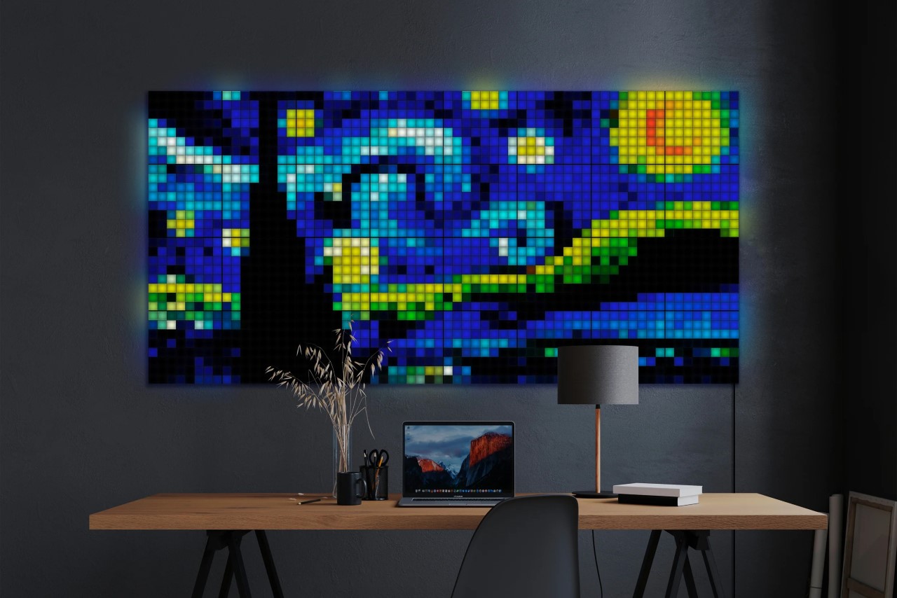 #Forget smart lamps, these modular pixelated LED panels let you practically design your own ambiance