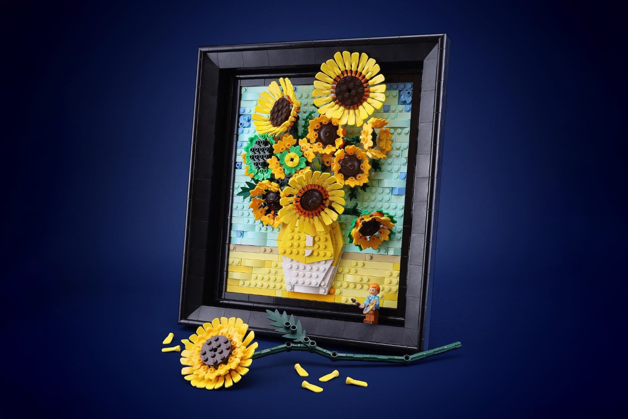 LEGO MOC Sunflowers - Van Gogh by Lenarex