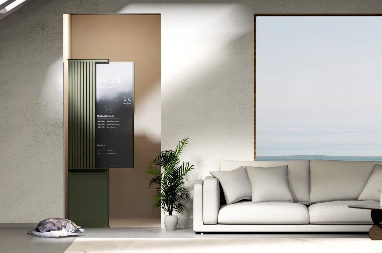 #Sliding doorway display borrows a scenery to enchant and inform