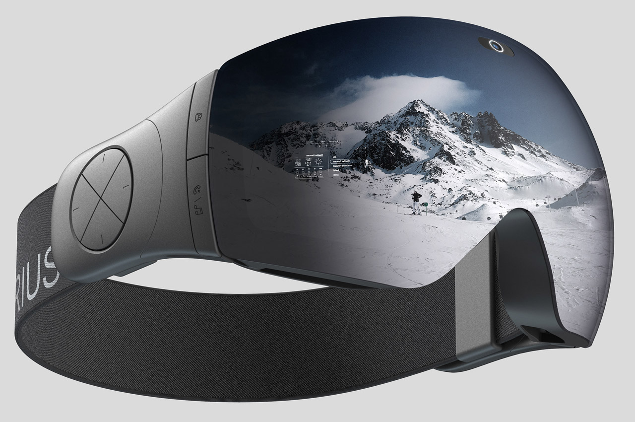 #Sirius OUTDOOR AR-enabled smart ski googles are designed to change the world of snow sports
