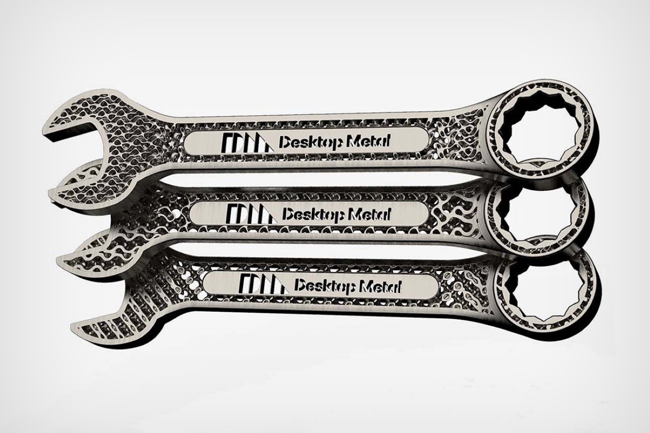 3D-printed workshop wrench offers 100% of the strength with just