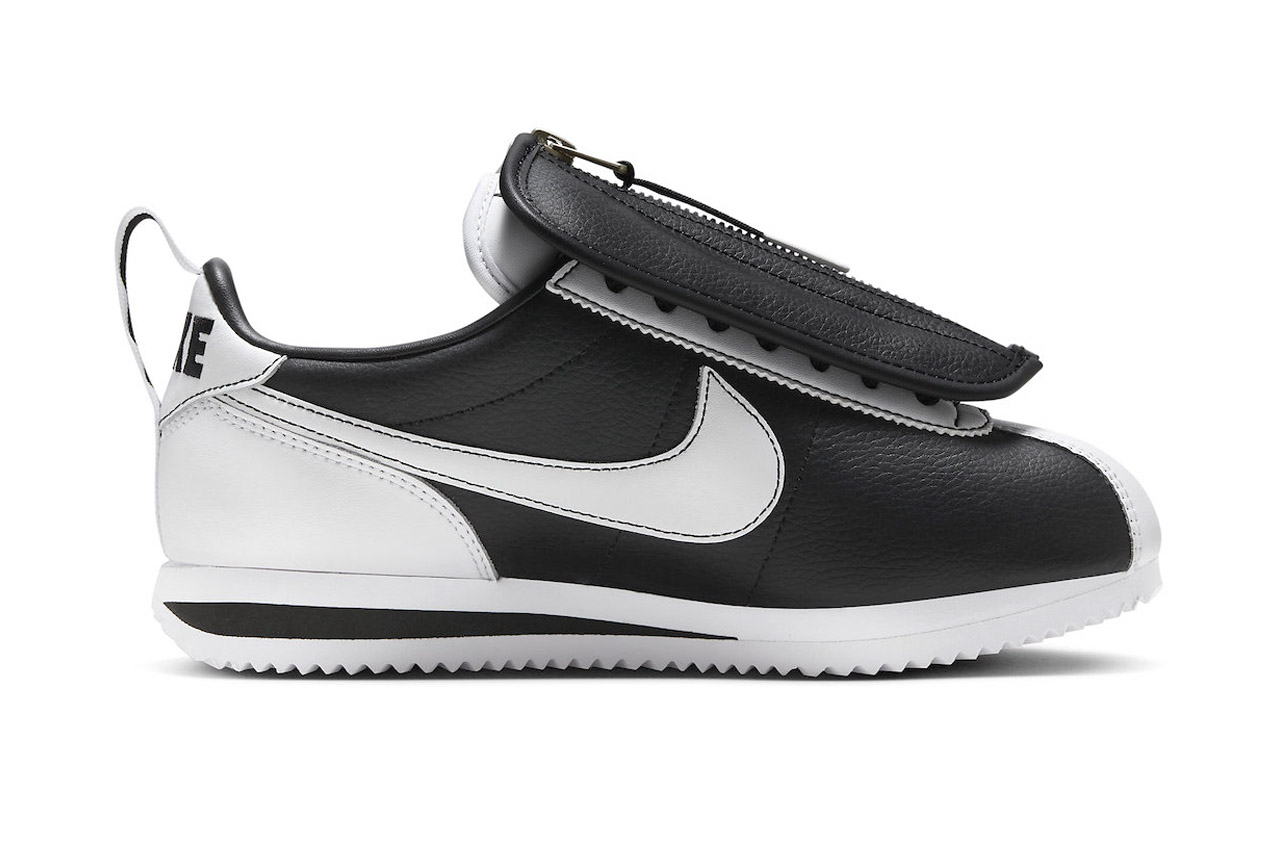 ozono En riesgo Salto Nike Cortez 'Yin and Yang' with zippered tongue cover lends stylish look to  iconic silhouette - Yanko Design