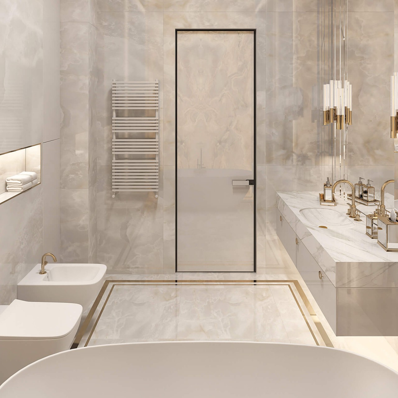 Laidback Luxury: Bathroom Designs of LA - Inside Design Tile