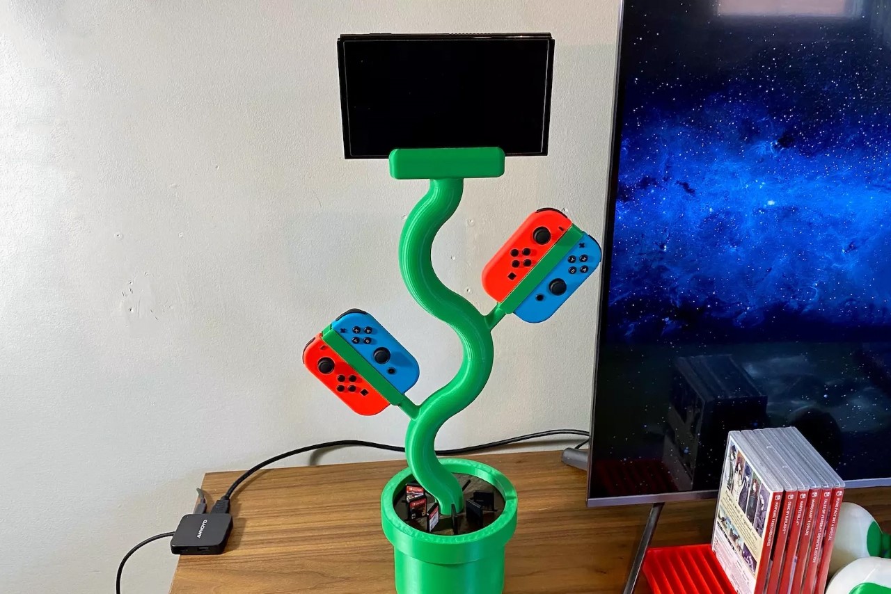 Nintendo Switch Stand Mario Themed Dock 