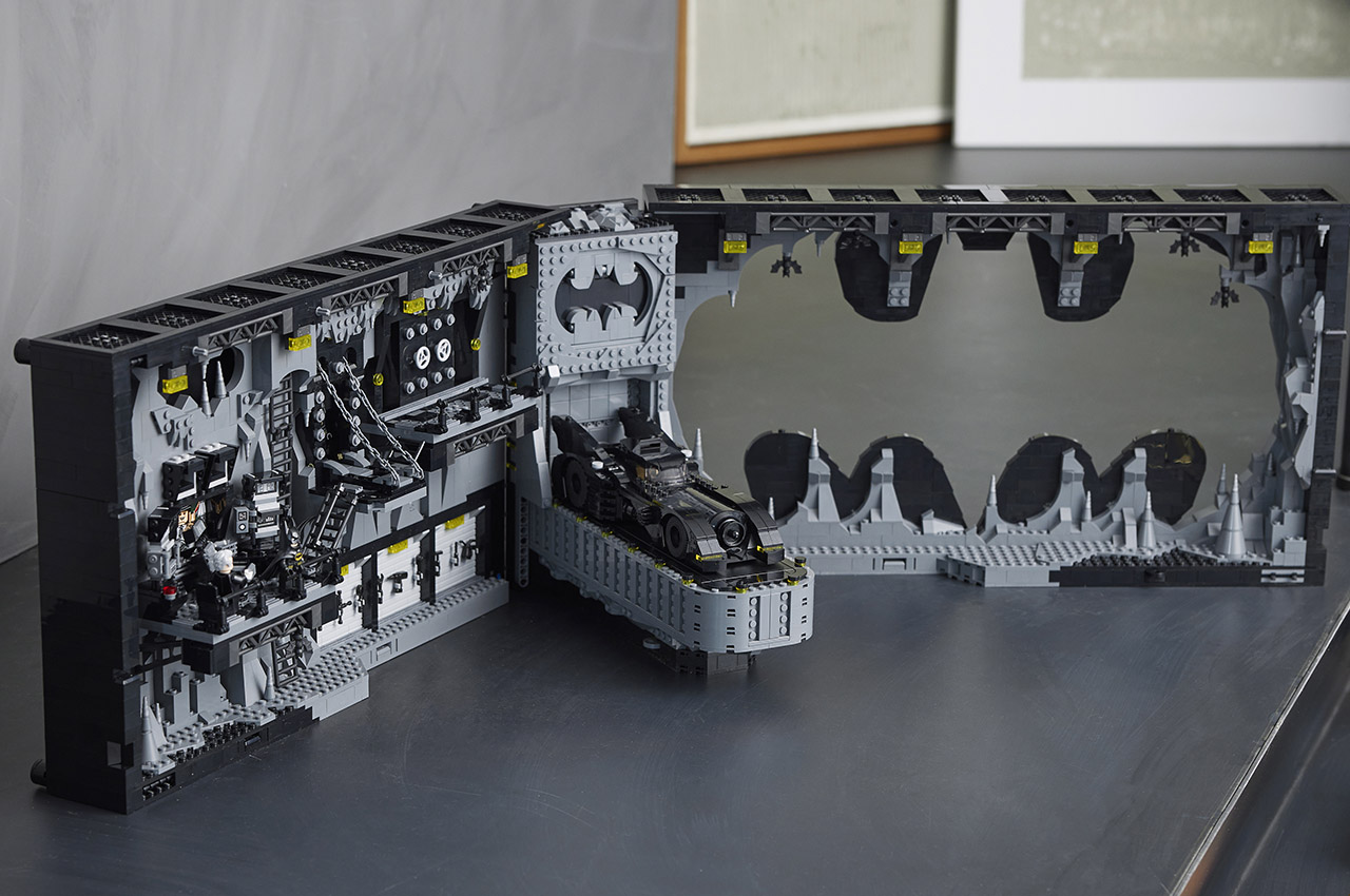 Massive 3,981piece LEGO Batcave Shadow Box draws inspiration from