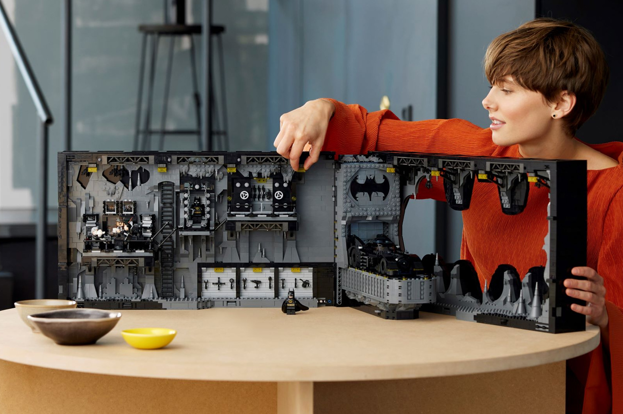 Massive 3,981-piece LEGO Batcave Shadow Box draws inspiration from