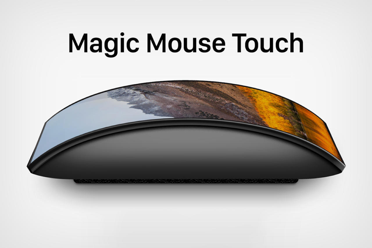 Insane Apple Magic Mouse 'Touch' Concept Emerges With A Curved