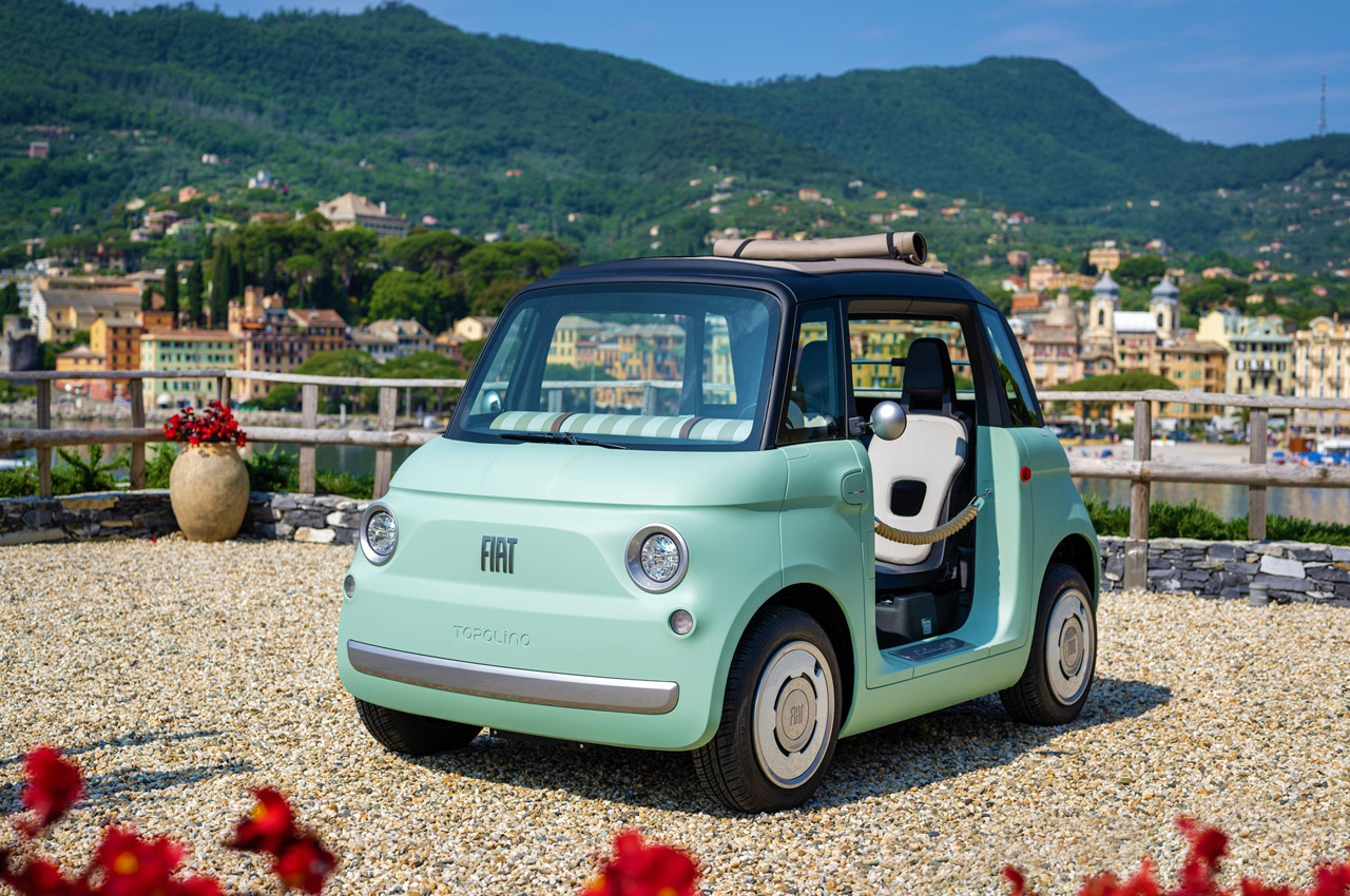 #FIAT Topolino is a subcompact EV for stylized urban mobility