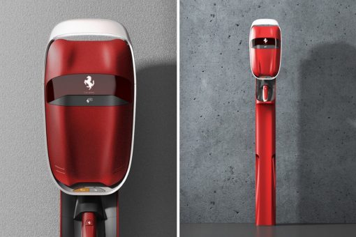 This parking car stopper doubles as wireless charger for your electric  vehicle - Yanko Design