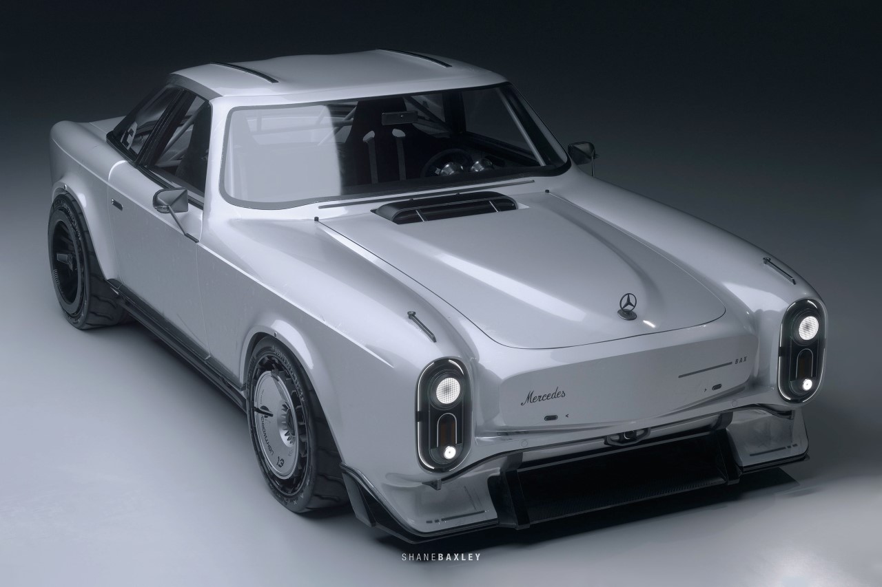 #Check out this modern, electrified version of the iconic Mercedes-Benz 280SL