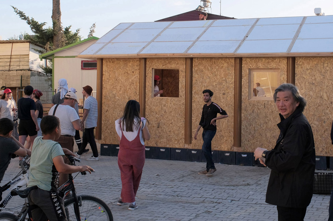 #Shigeru Ban Offers The Paper Log House To Morocco For Disaster Relief Following The Earthquake