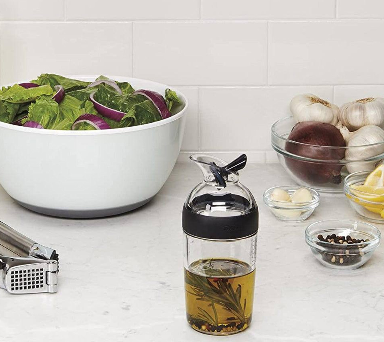 OXO Good Grips Salad Dressing Shaker - Black