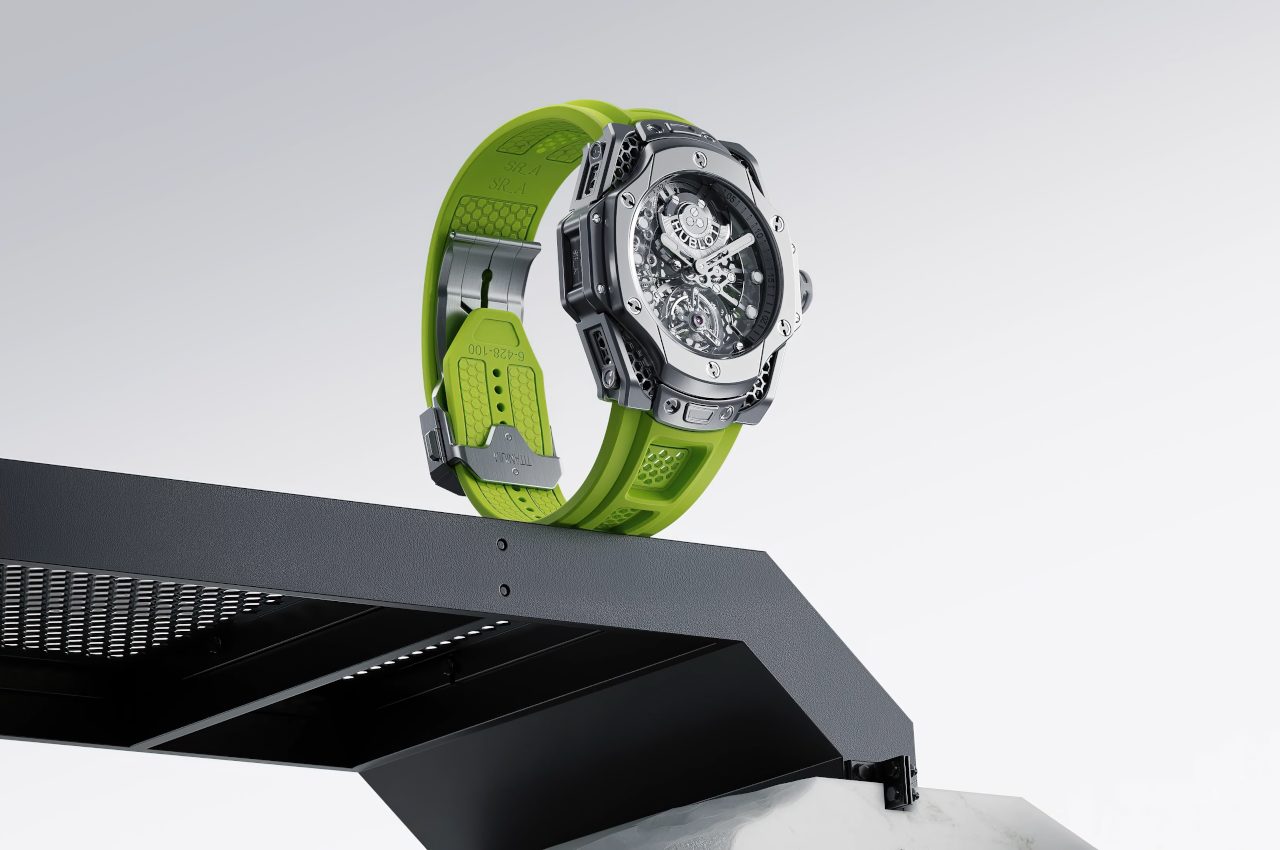 This limited edition $127,000 Hublot tourbillon watch is a micro-blasted  titanium treasure - Yanko Design
