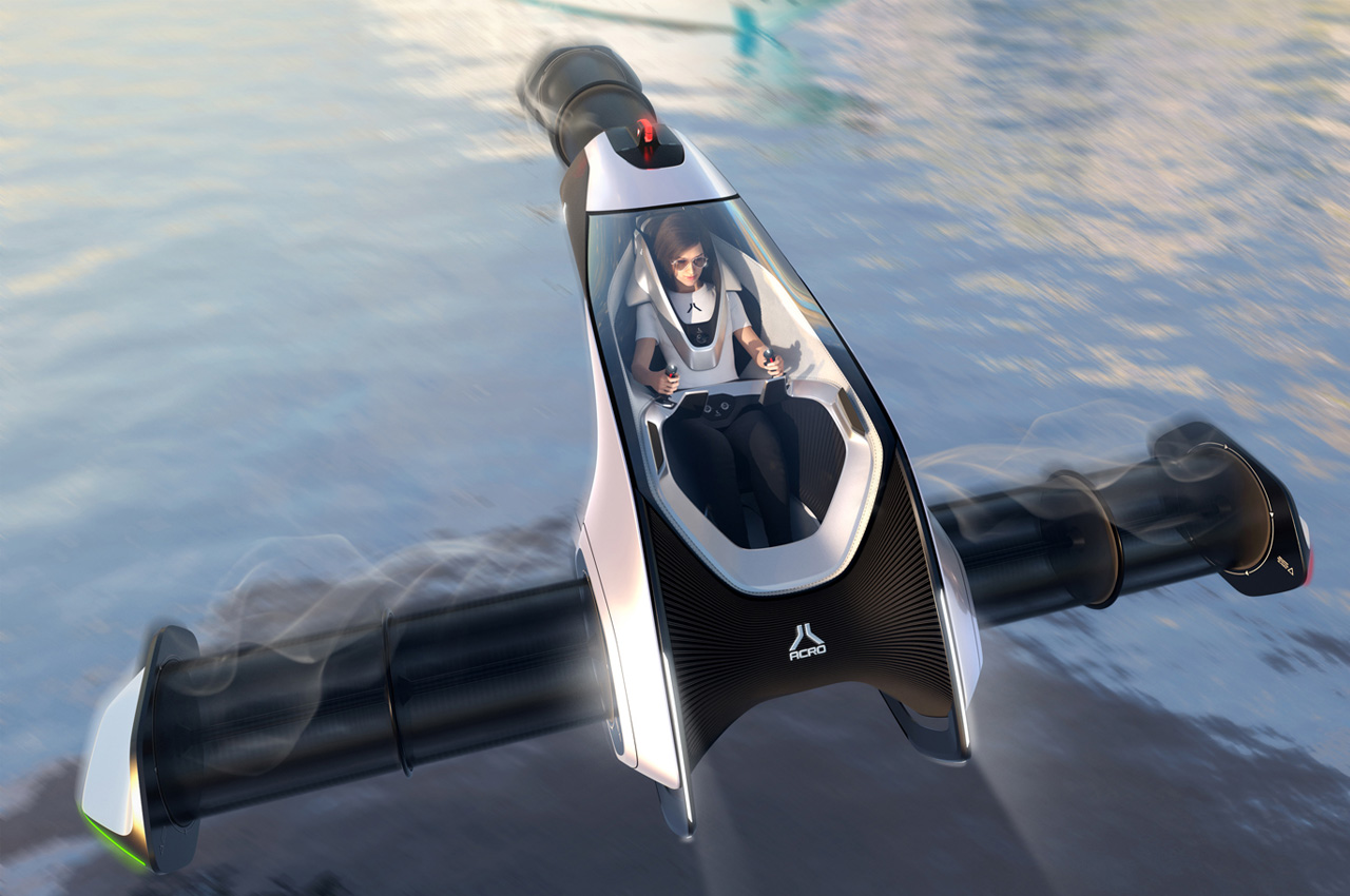 #This single person electric VTOL aircraft leverages AI assist and dual joysticks for precision control